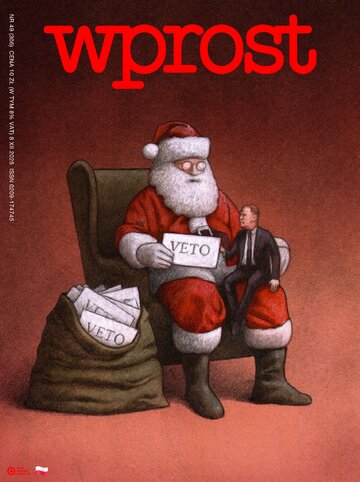 Okładka tygodnika Wprost: 49/2025 (2222)